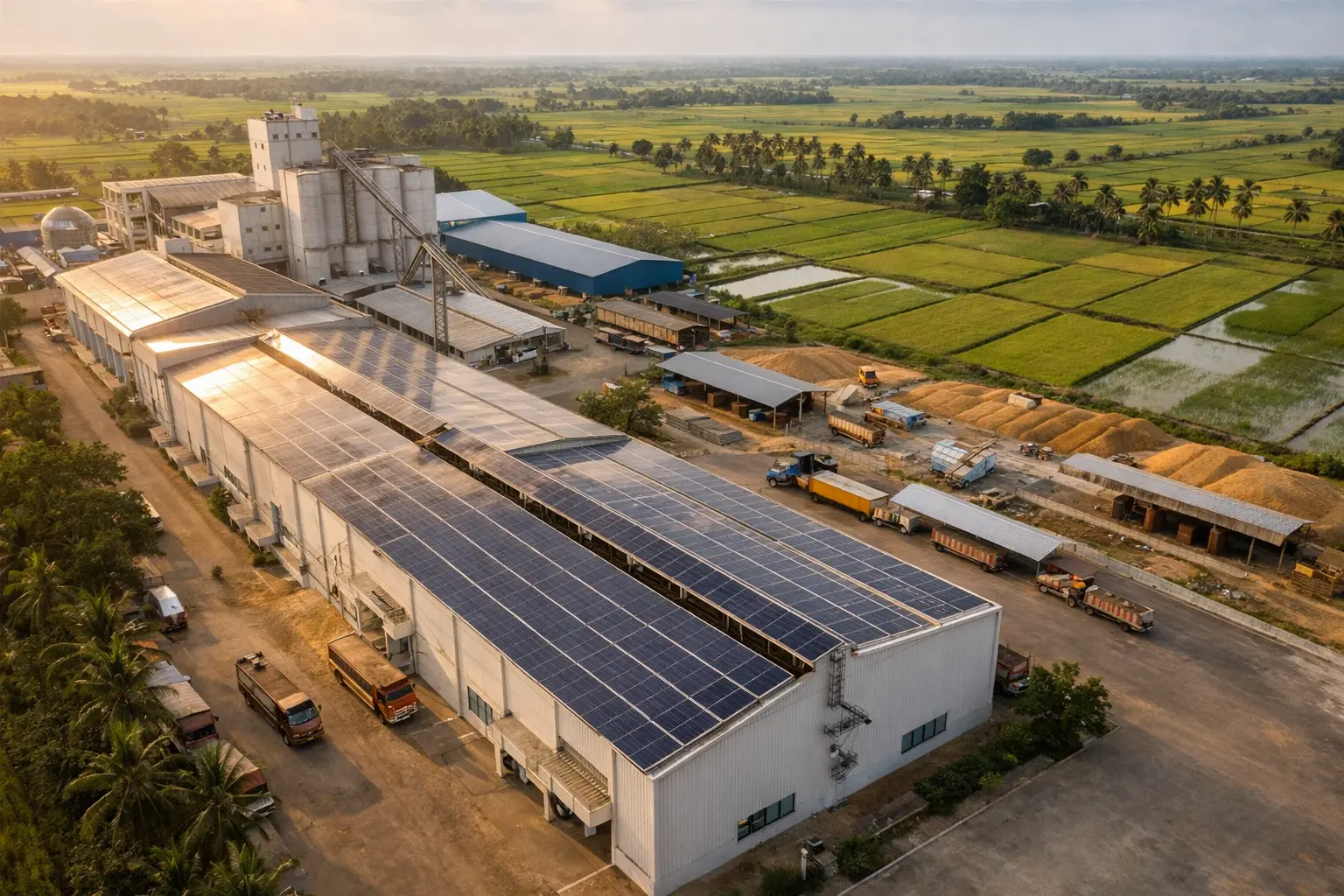 Rice Mill Solar Service